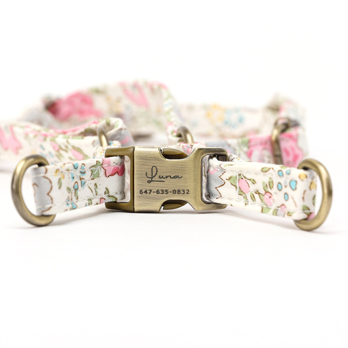 Step-In Dog Harness Vintage Rose Pink