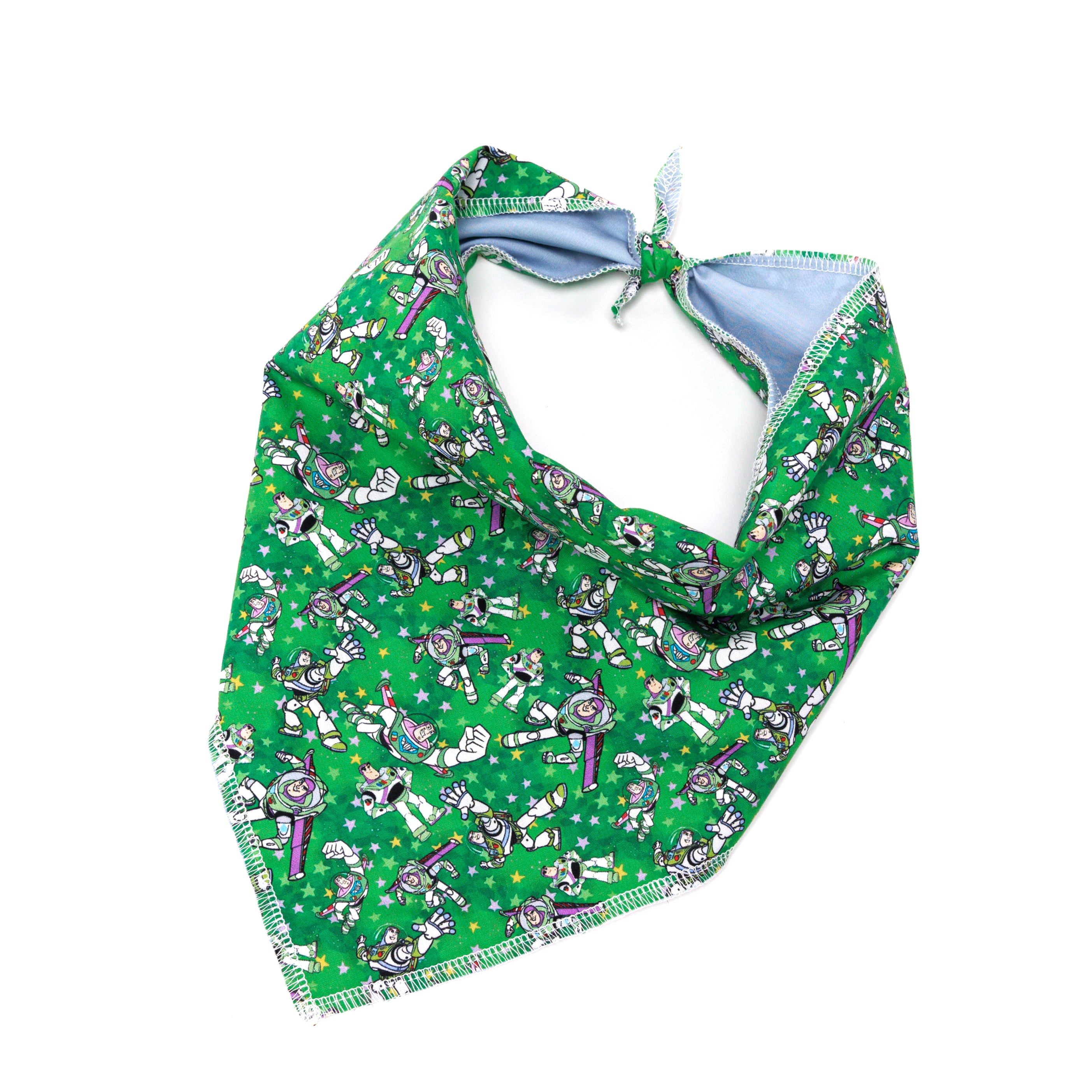 Reversible 100% Cotton Dog Bandana - Buzz Lightyear – Angieandallie