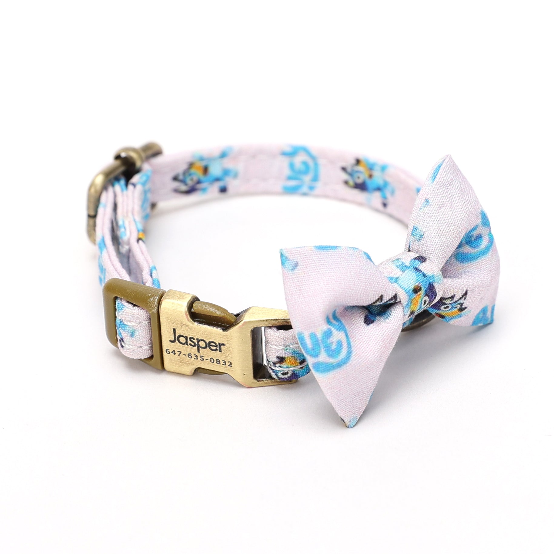 Collar With Name Dog And Cat Collars Leather Dog And Cat Collar