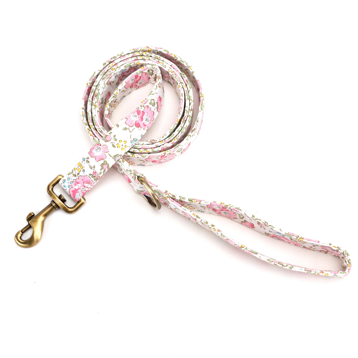Cotton Dog Leash Vintage Rose Pink