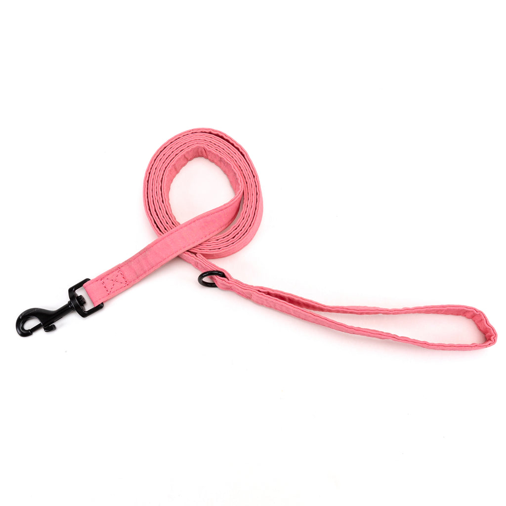 100% Cotton Adjustable Dog Leash Coral main