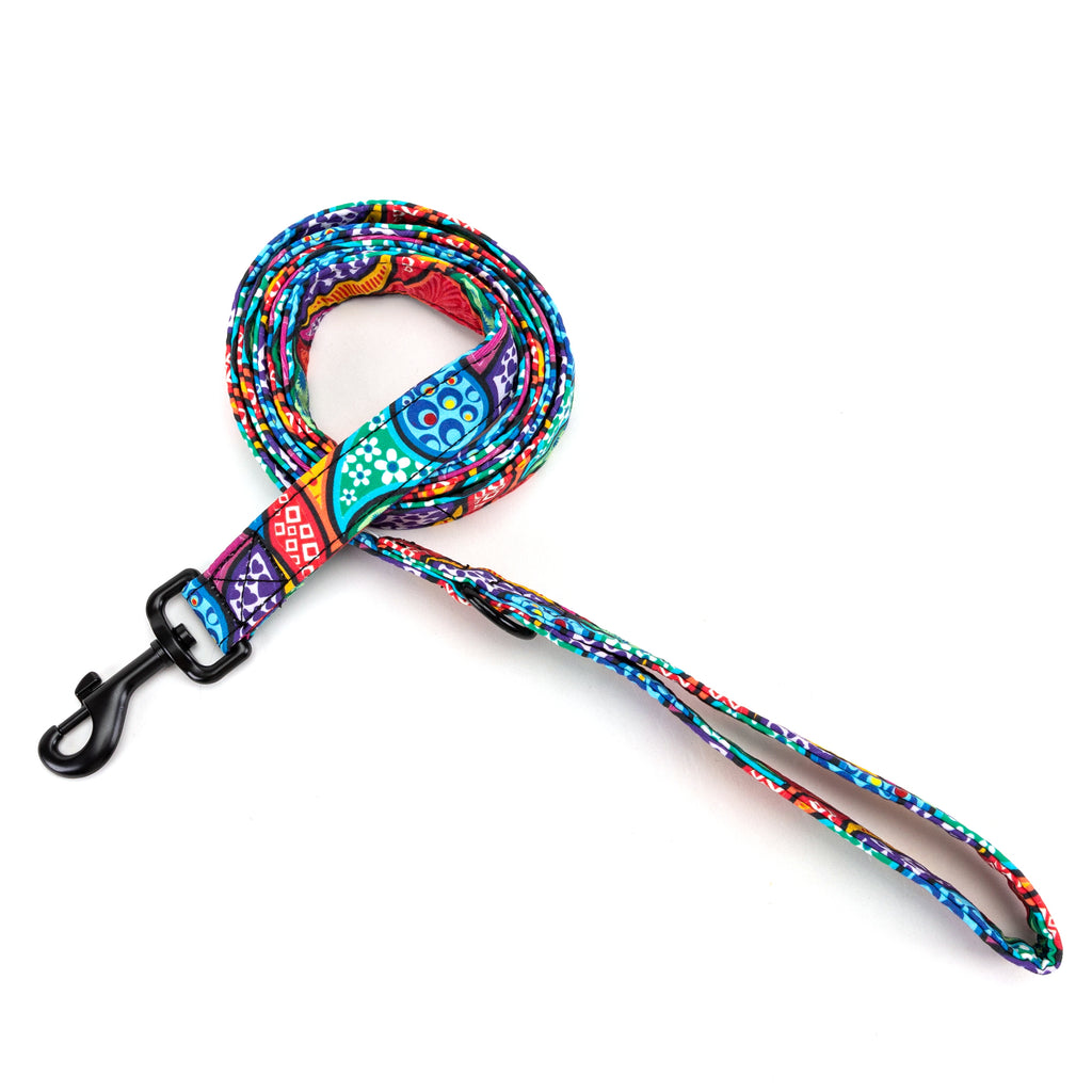 100% Cotton Adjustable Dog Leash Black Dream Fantasy main