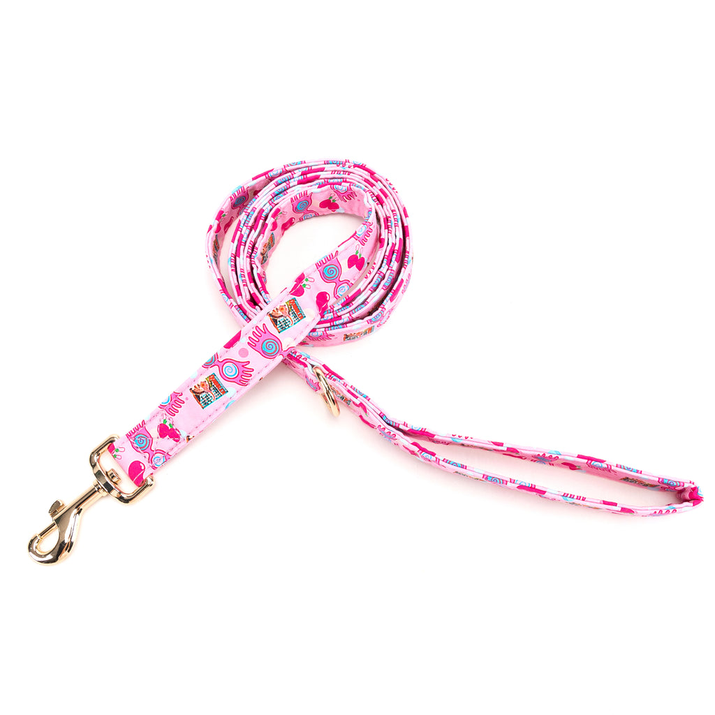 100% Cotton Adjustable Dog Leash Gold   Luna Lovegood main