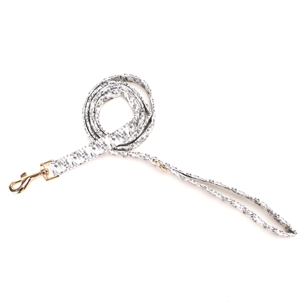 100% Cotton Adjustable Dog Leash Gold  Eucalyptus main