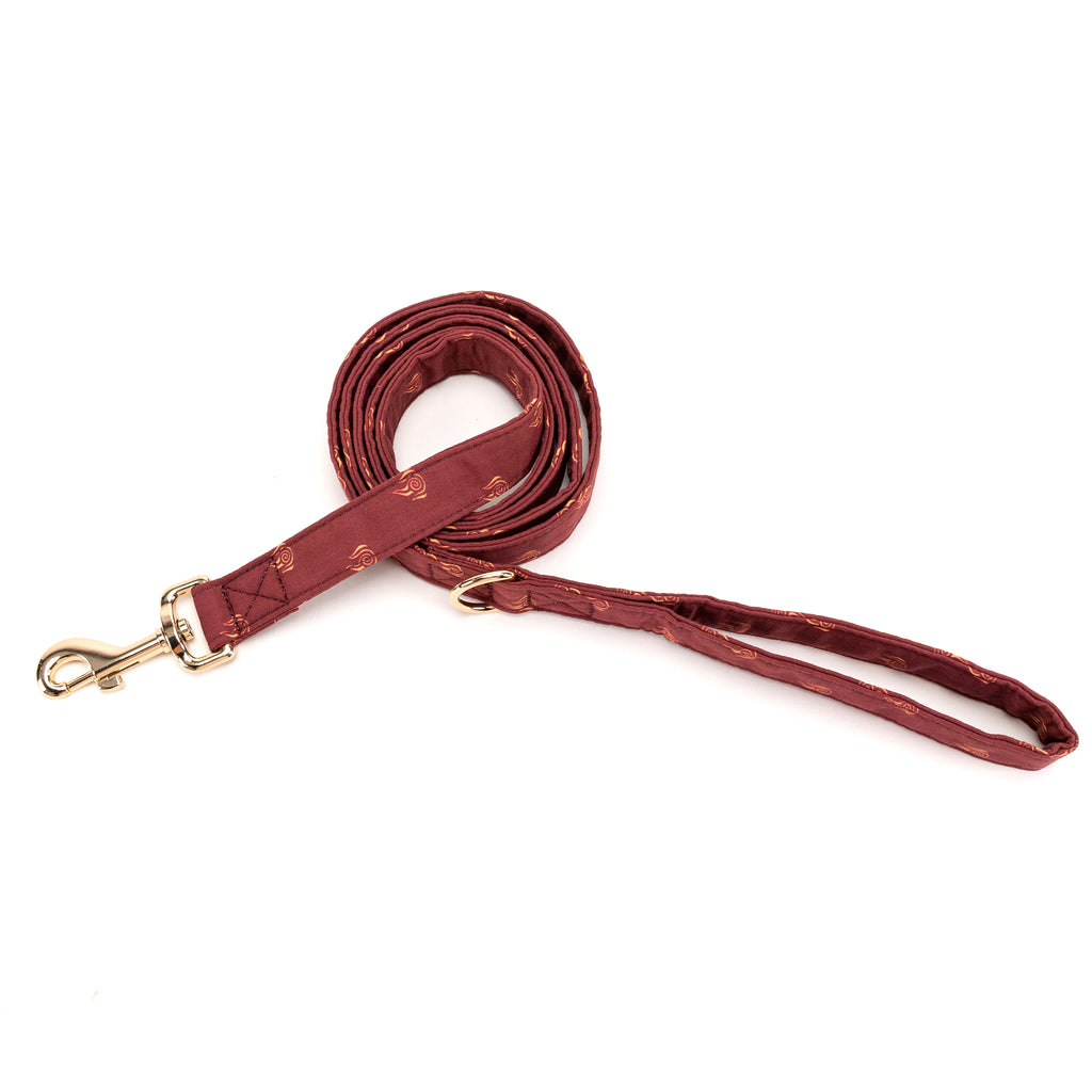 100% Cotton Adjustable Dog Leash Gold  Avatar Fire Nation main