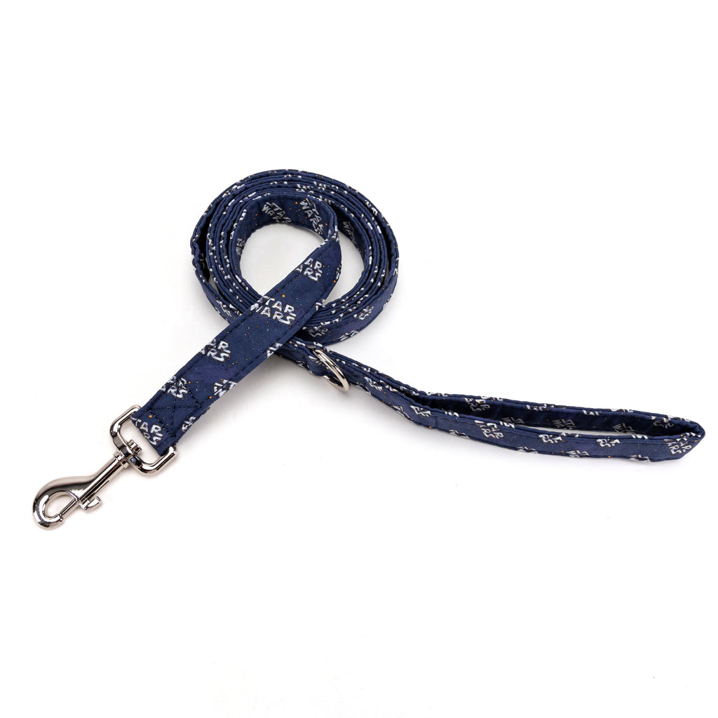 100% Cotton Adjustable Dog Leash Silver Star Wars main