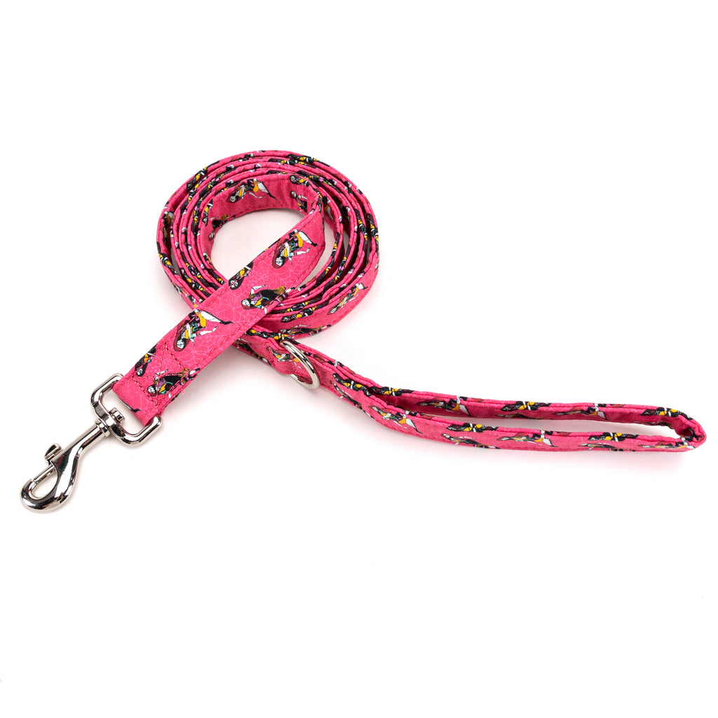 100% Cotton Adjustable Dog Leash Silver Sally the nightmare before Christmas main
