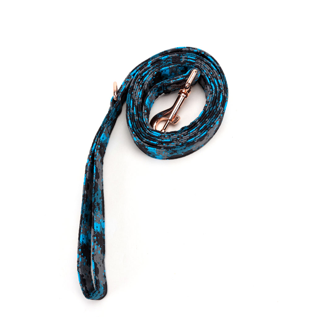 100% Cotton Adjustable Dog Leash Camouflage rolled
