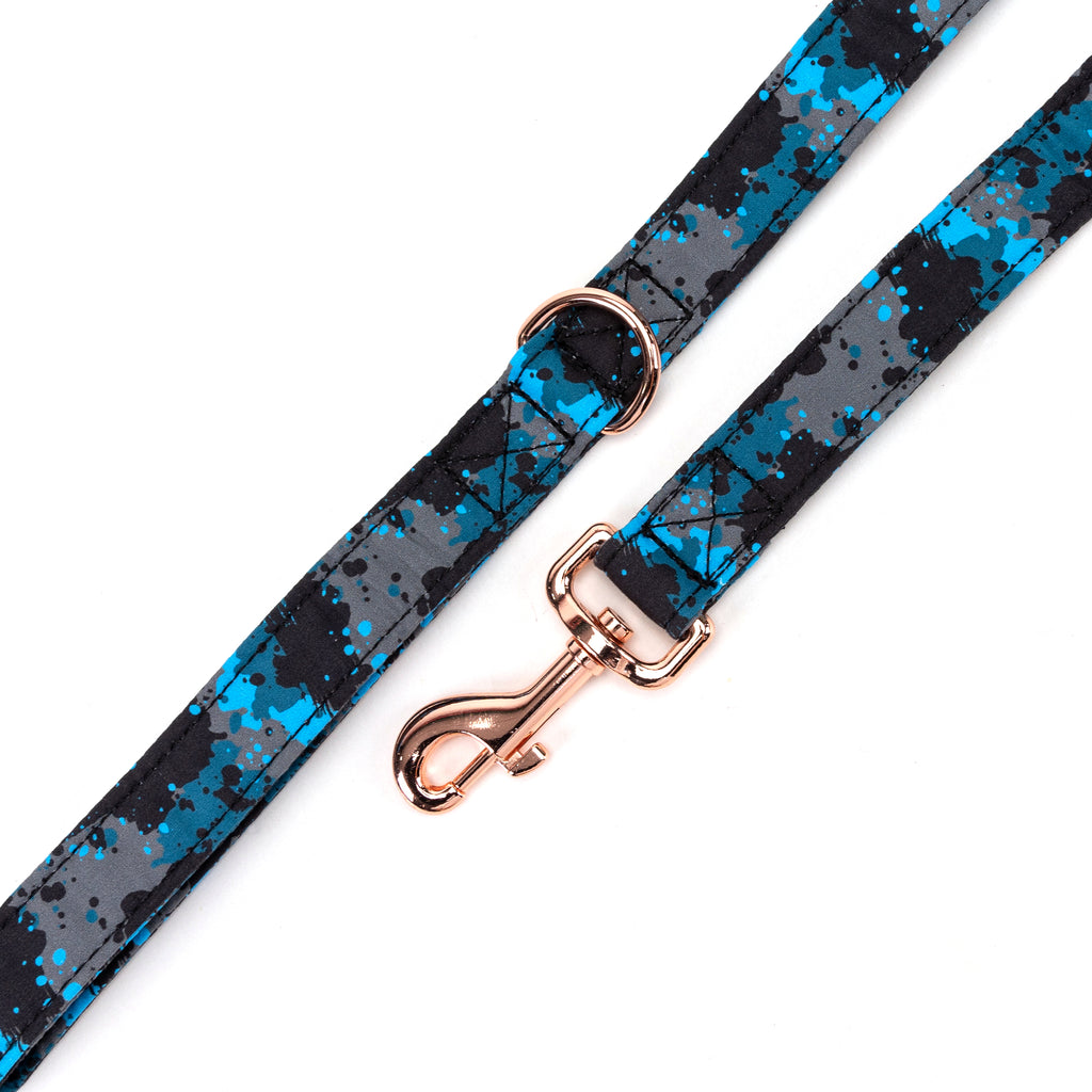 100% Cotton Adjustable Dog Leash Camouflage hardware