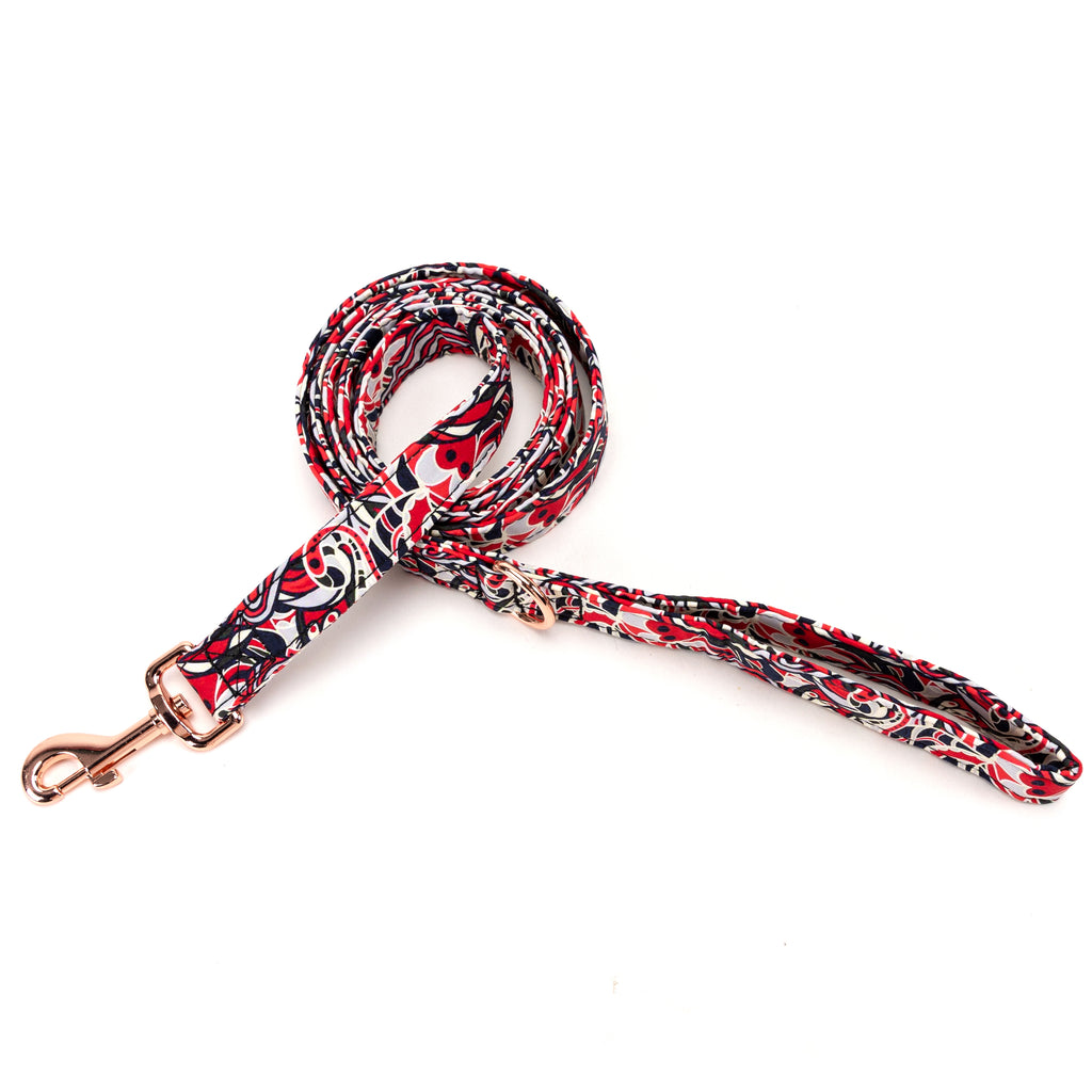 100% Cotton Adjustable Dog Leash  Impressionist main