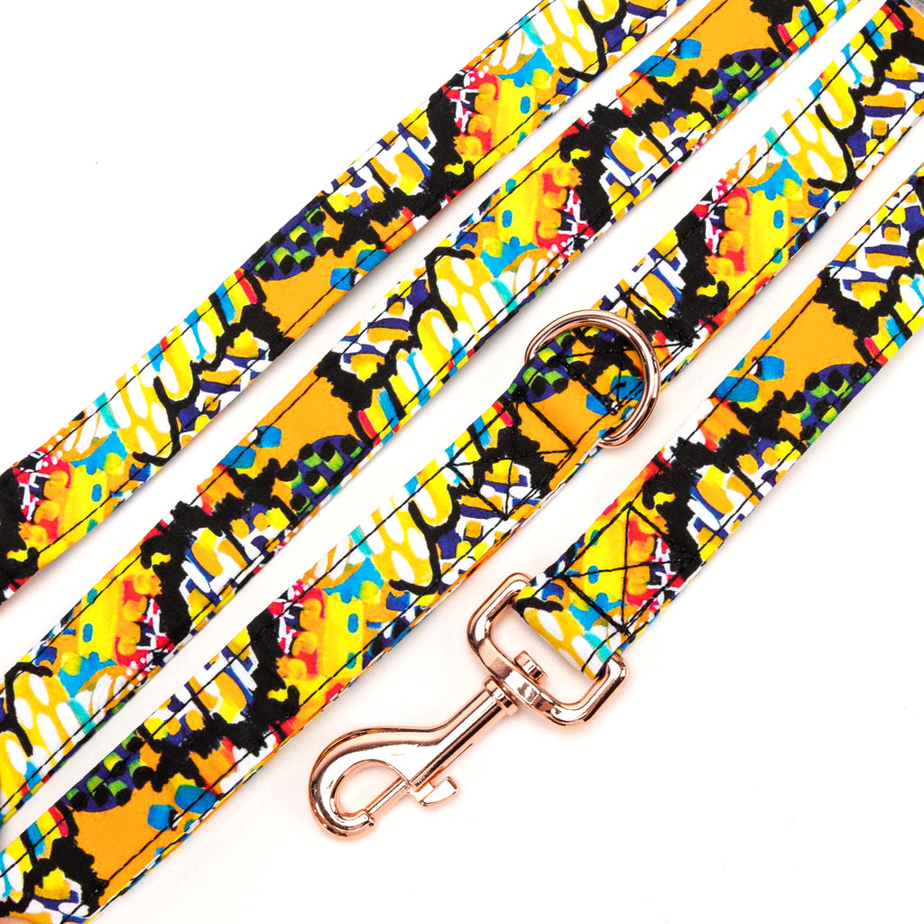 100% Cotton Adjustable Dog Leash  Countryside Life detail
