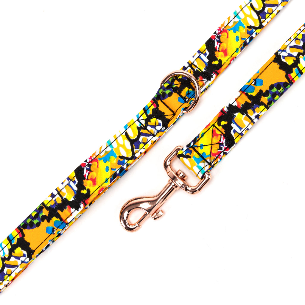 100% Cotton Adjustable Dog Leash  Countryside Life hardware