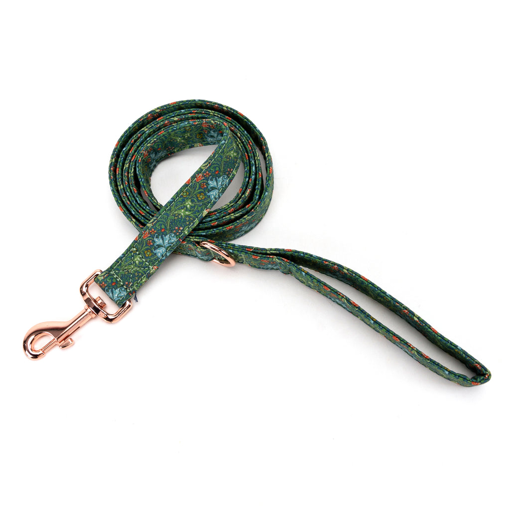 100% Cotton Adjustable Dog Leash Golden Lily main