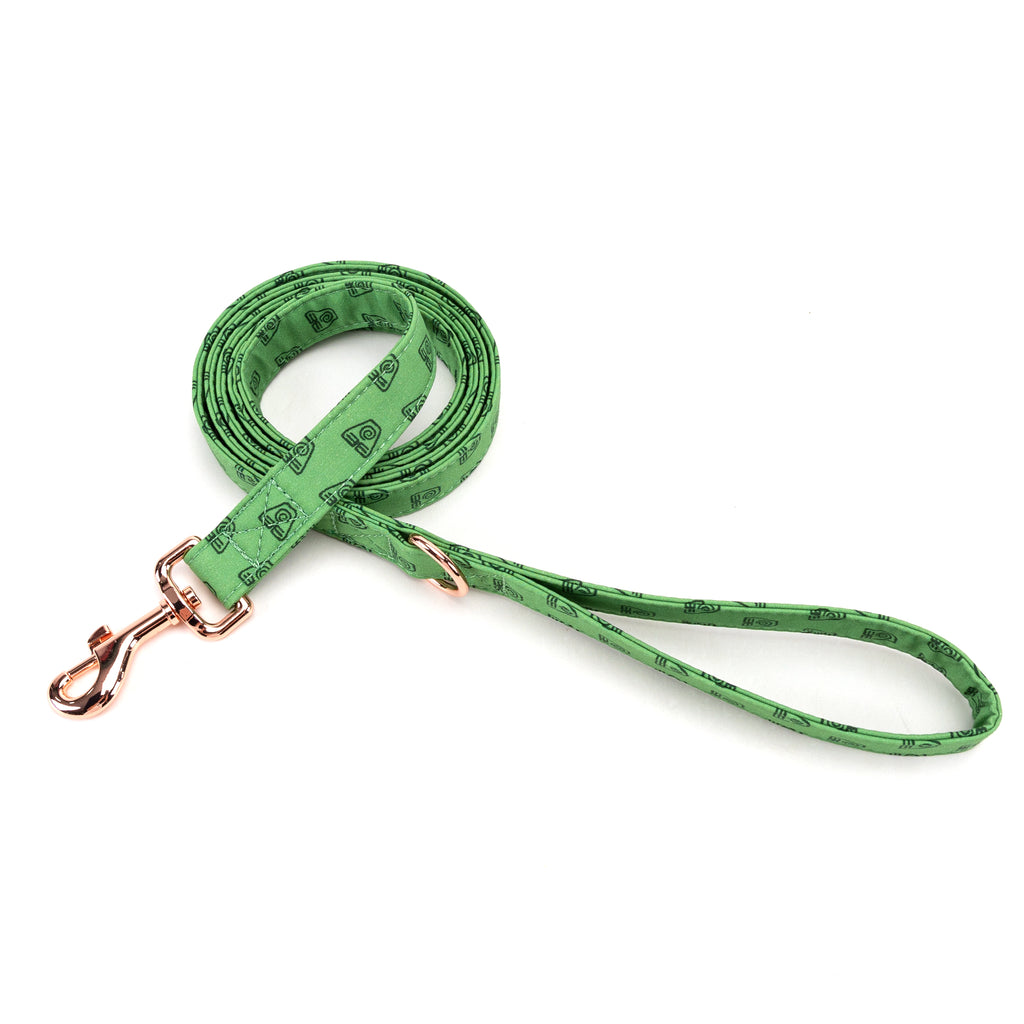 100% Cotton Adjustable Dog Leash Rose Gold  Avatar Earth Kingdom main