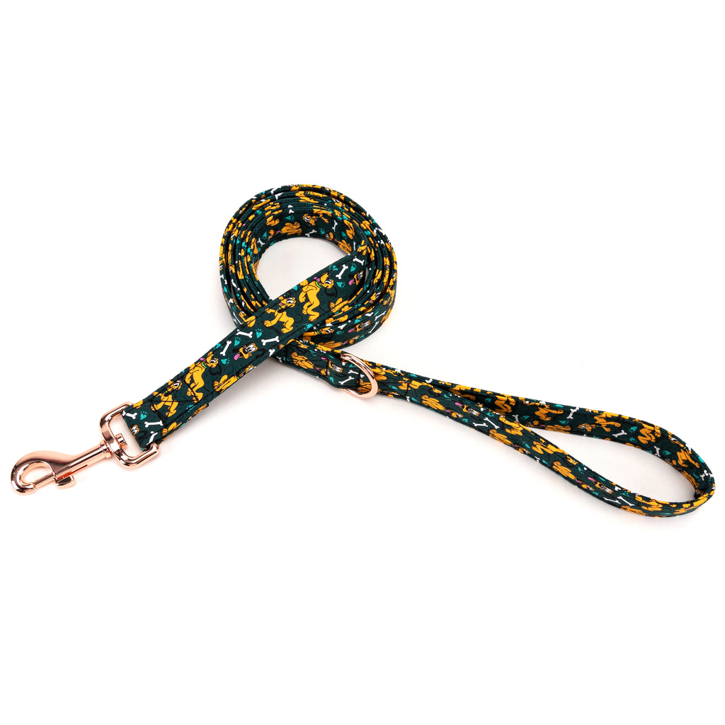 100% Cotton Adjustable Dog Leash Rose Gold Pluto main