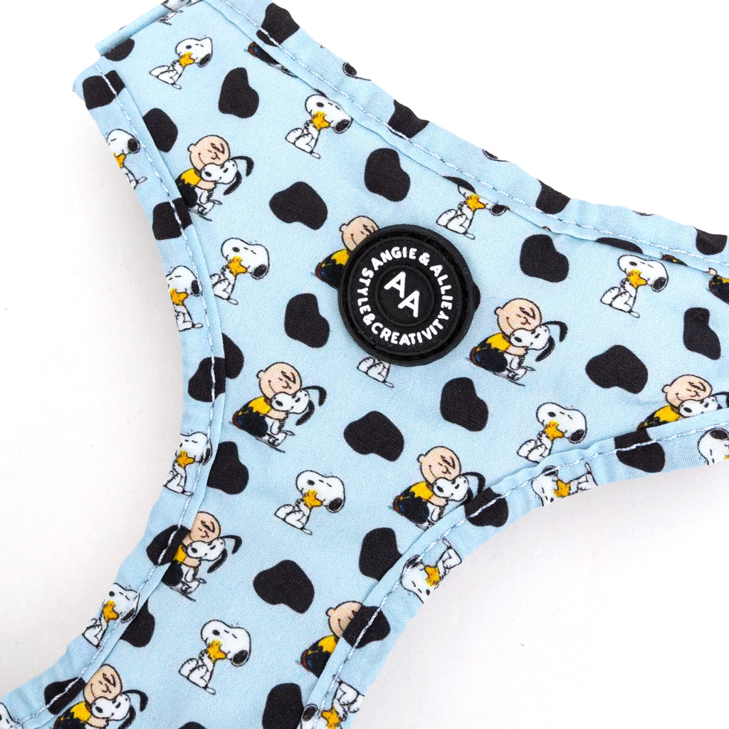 Snoopy Dog Harness with Organic Cotton for Comfort detail