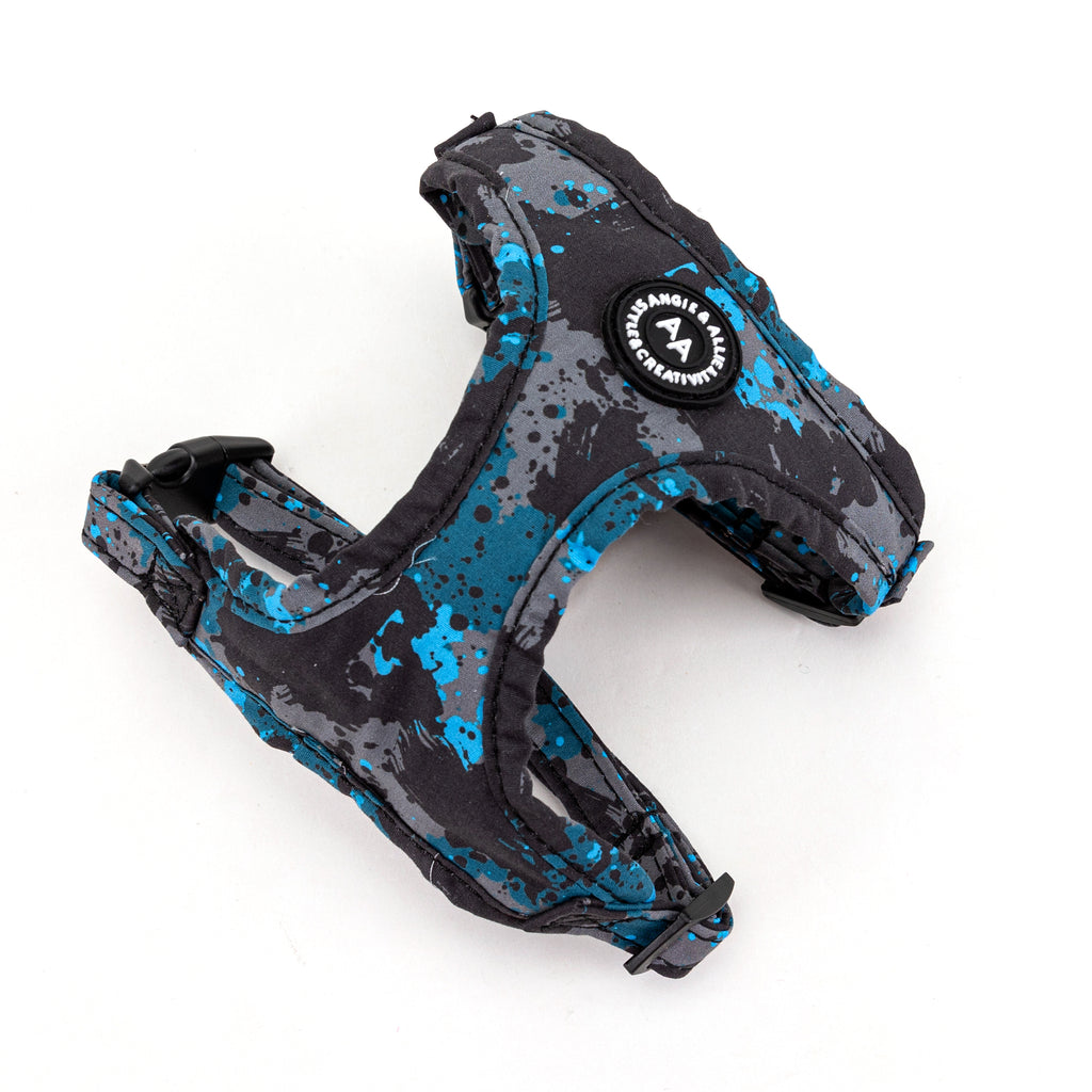 100% Cotton Adjustable No Pull Dog Harness Rose Gold  Camouflage main