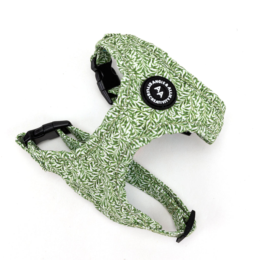 100% Cotton Adjustable Dog Harness Willow Bough main