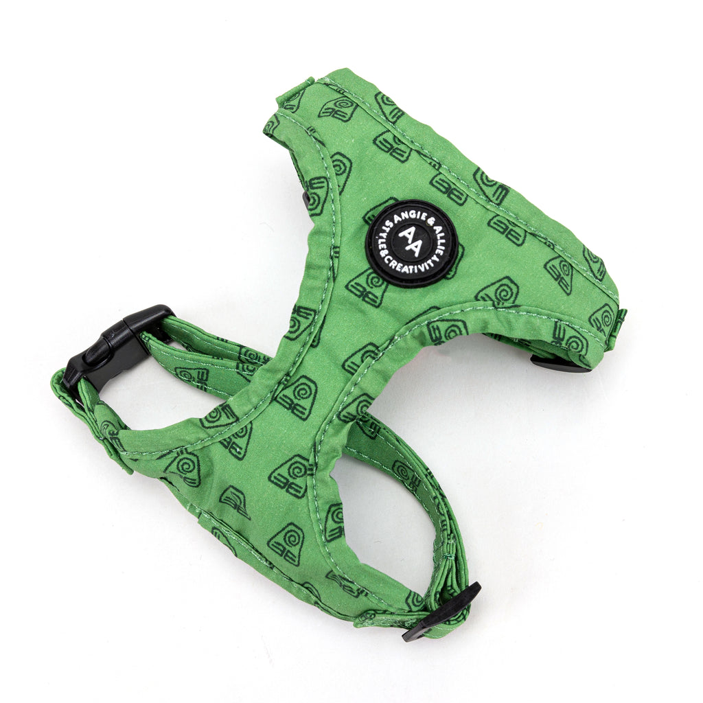 100% Cotton Adjustable Dog Harness Rose Gold   Avatar Earth Kingdom main