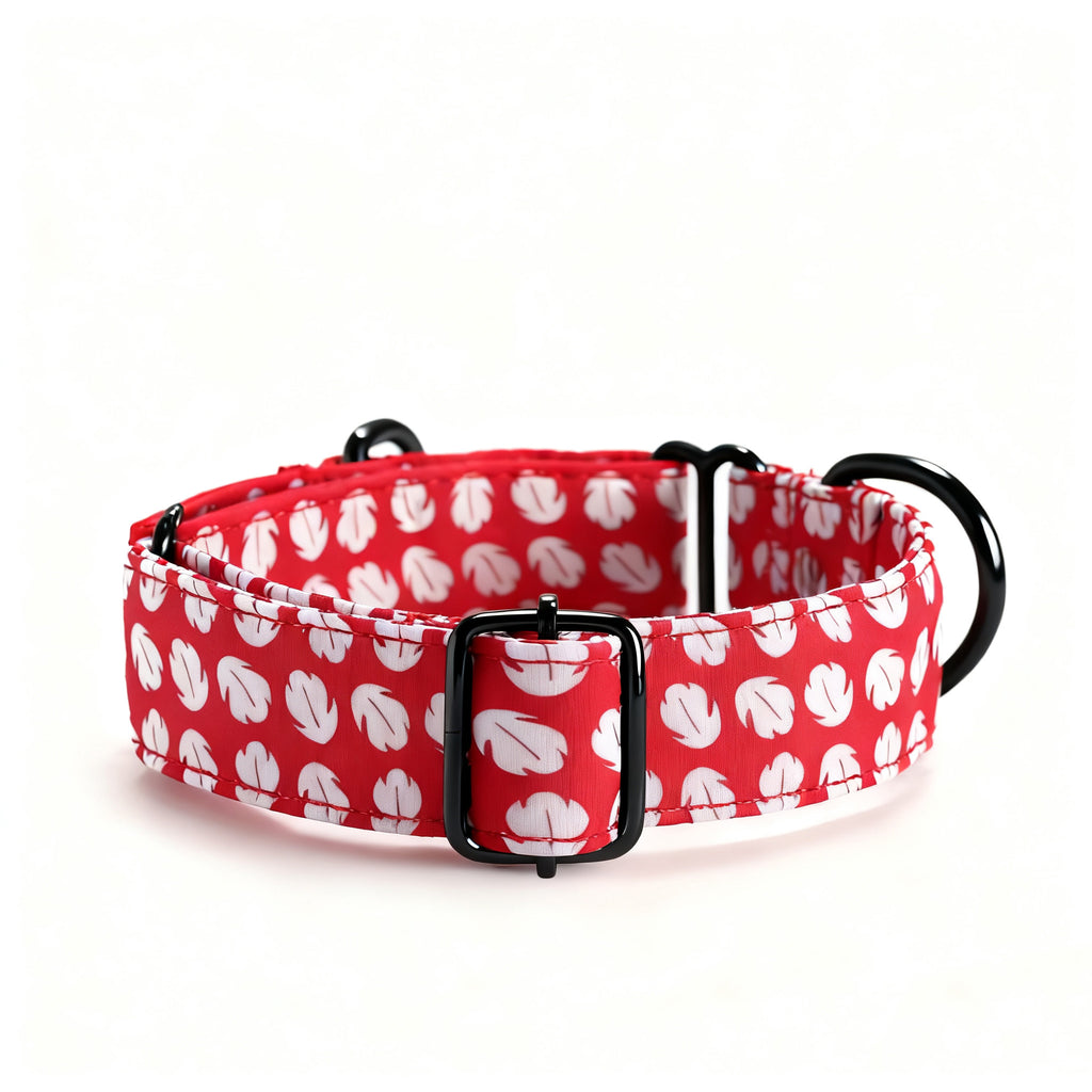 100% Cotton Martingale Dog Collar Black Lilo & Stitch Lilo Hawaiian Dress side