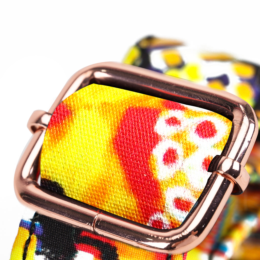 100% Cotton Martingale Dog Collar  Countryside Life hardware