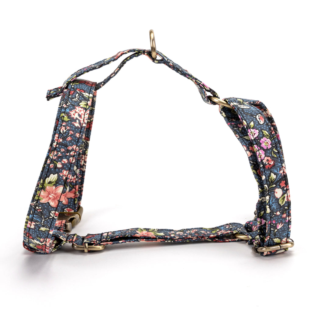 No Pull Dog Harness Bouquet Grey