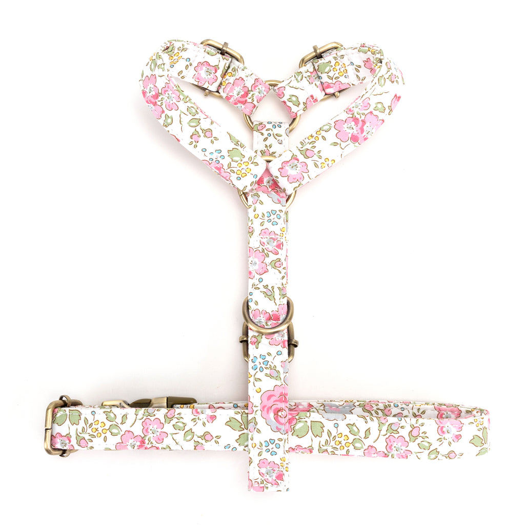 No Pull Dog Harness Vintage Rose Pink