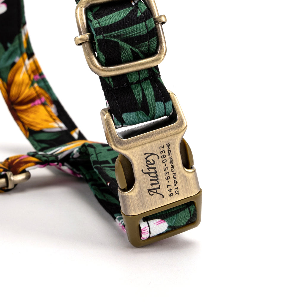 No Pull Dog Harness Tropical Night