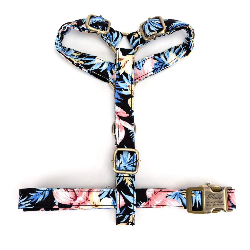 No Pull Dog Harness Tropical Pinky
