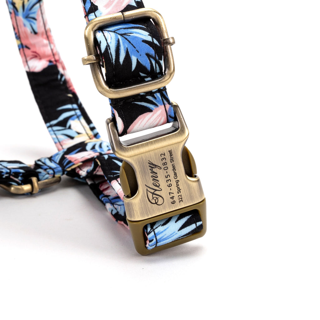No Pull Dog Harness Tropical Pinky