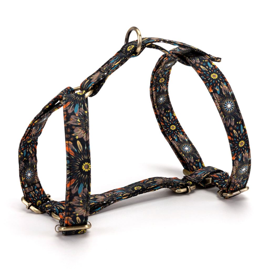 No Pull Dog Harness Sunflowers