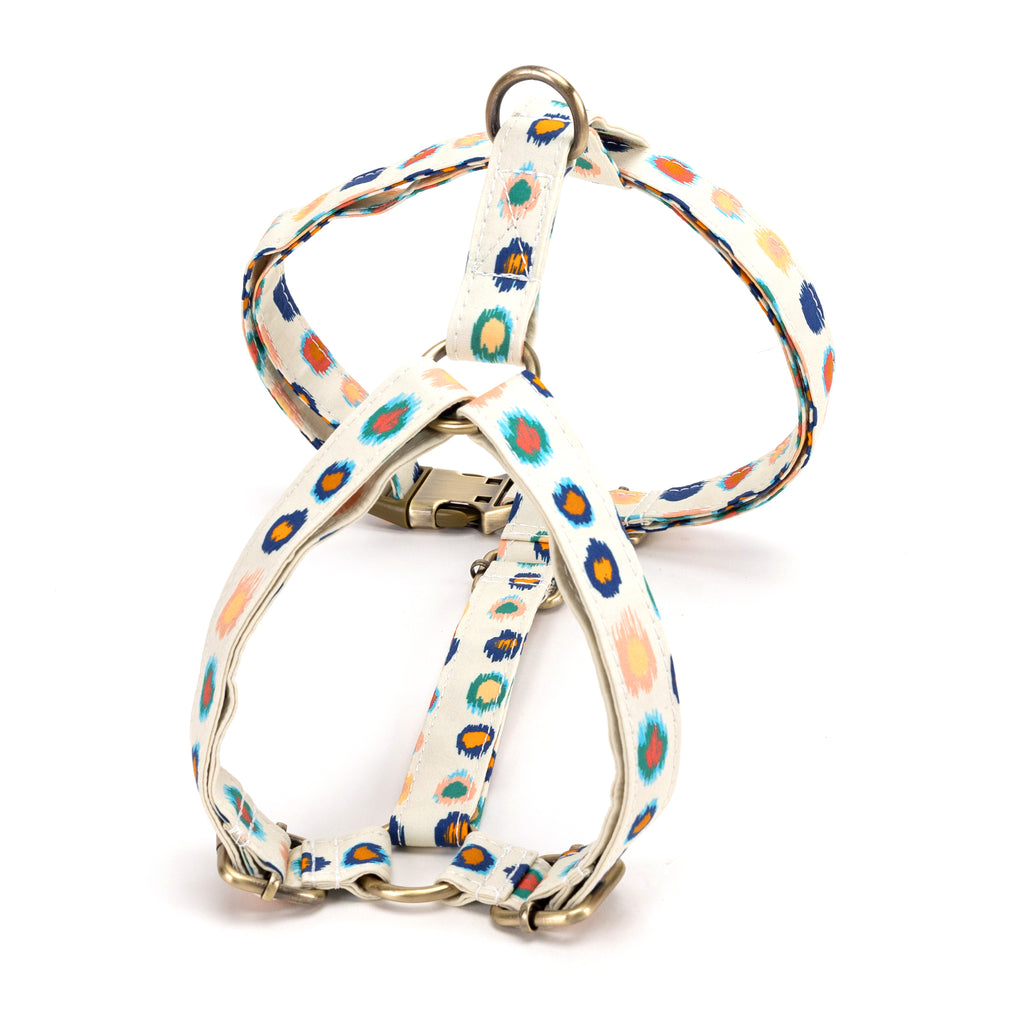 No Pull Dog Harness Colorful Leopard
