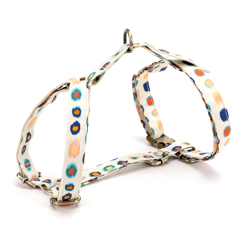 No Pull Dog Harness Colorful Leopard