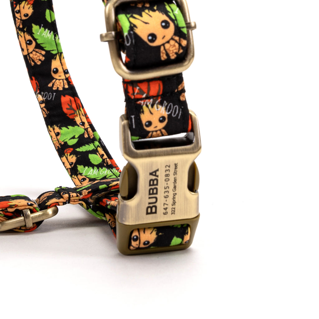 No Pull Dog Harness I am Groot