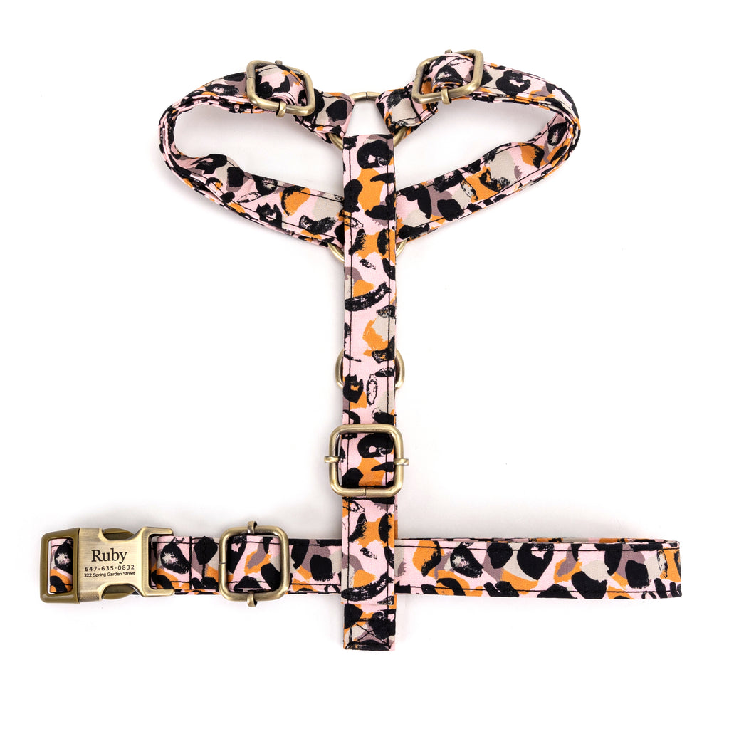 No Pull Dog Harness Leopard