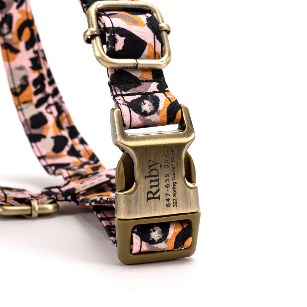 No Pull Dog Harness Leopard
