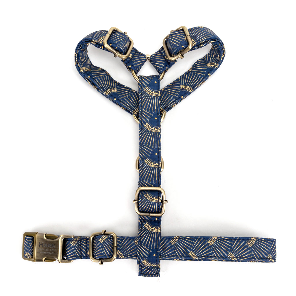 No Pull Dog Harness Japanese Waves
