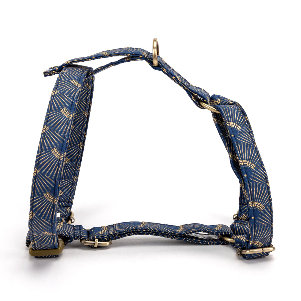 No Pull Dog Harness Japanese Waves