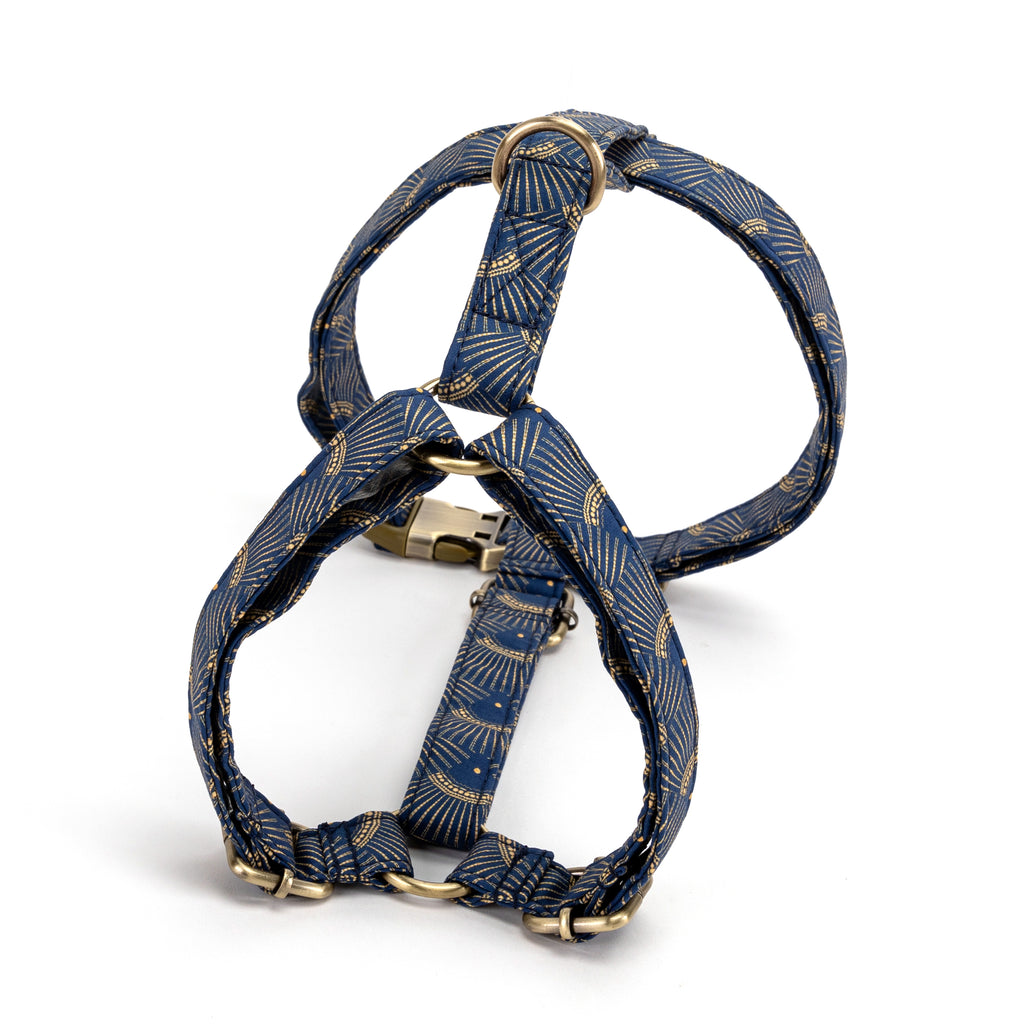 No Pull Dog Harness Japanese Waves