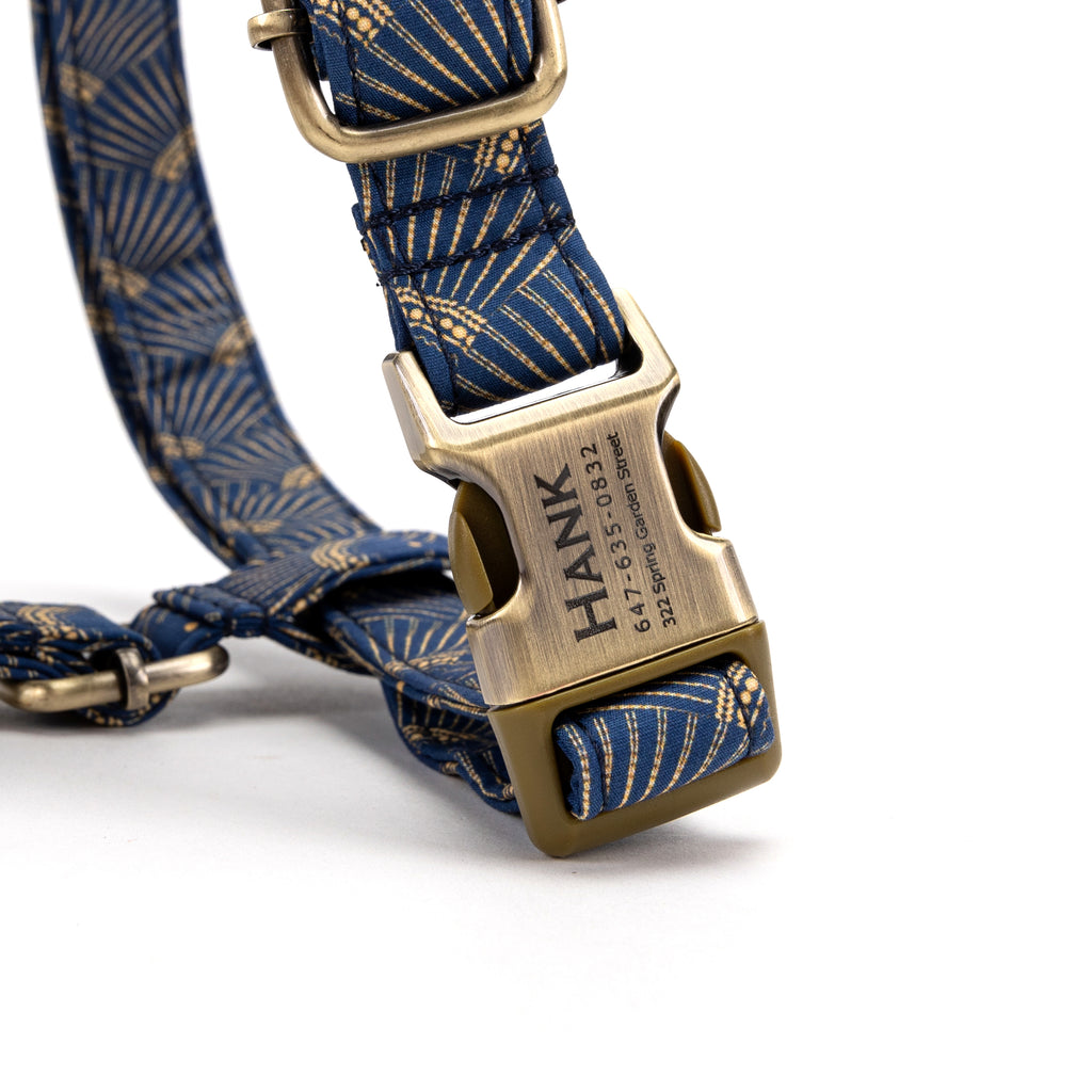 No Pull Dog Harness Japanese Waves