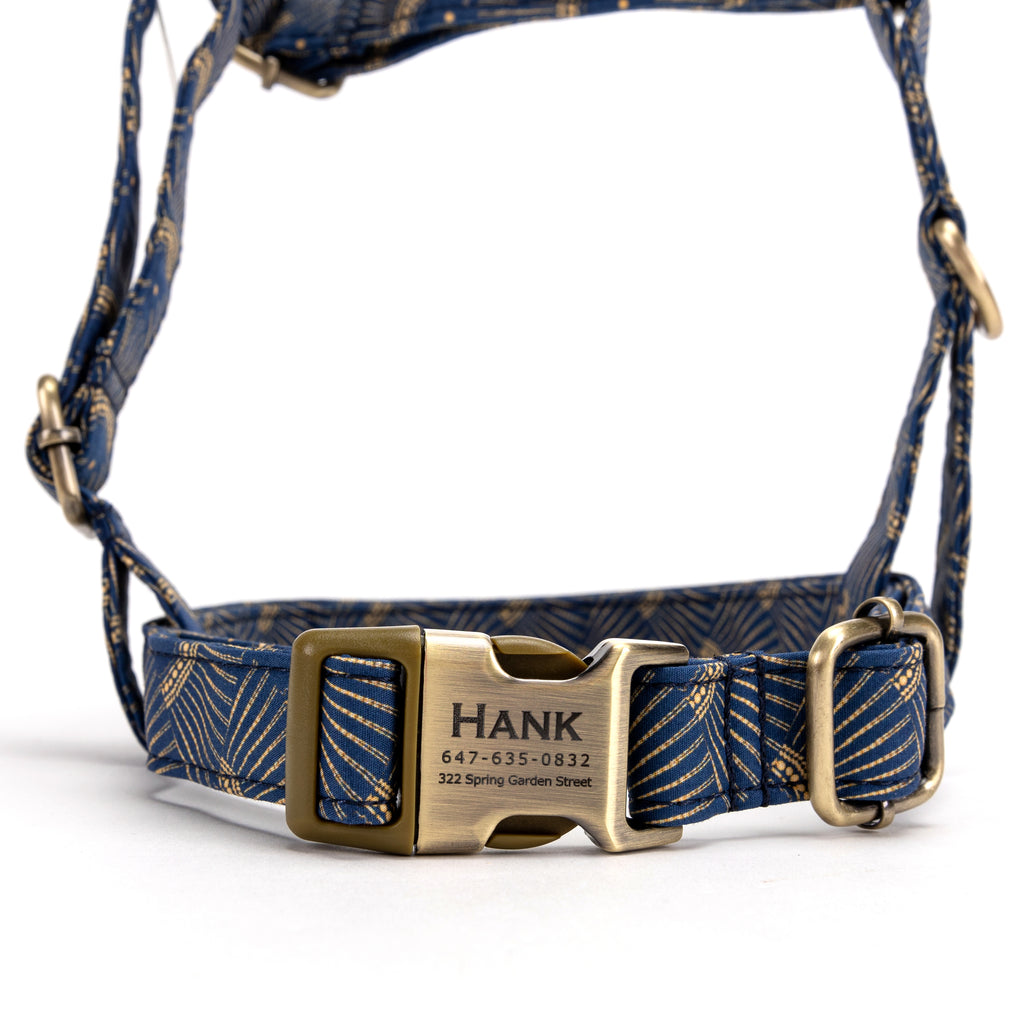 No Pull Dog Harness Japanese Waves