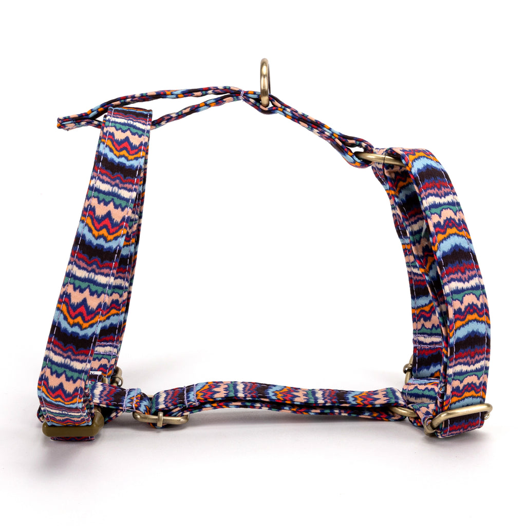 No Pull Dog Harness Stripes ethnic