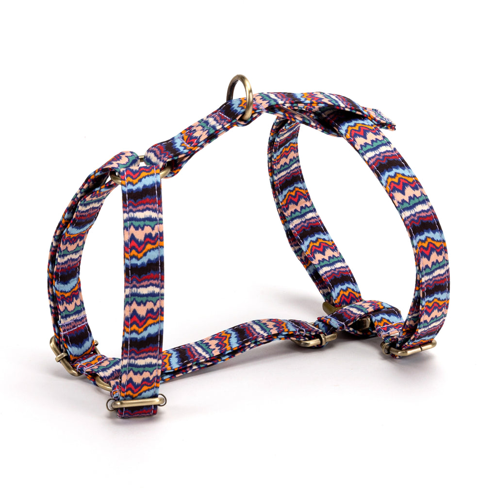 No Pull Dog Harness Stripes ethnic