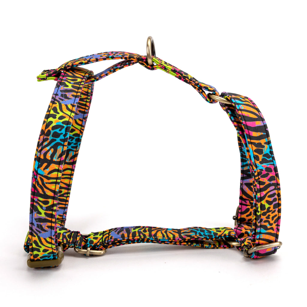 No Pull Dog Harness Colorful Wildlife