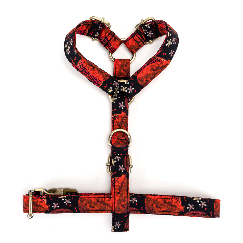 No Pull Dog Harness Pomegranate