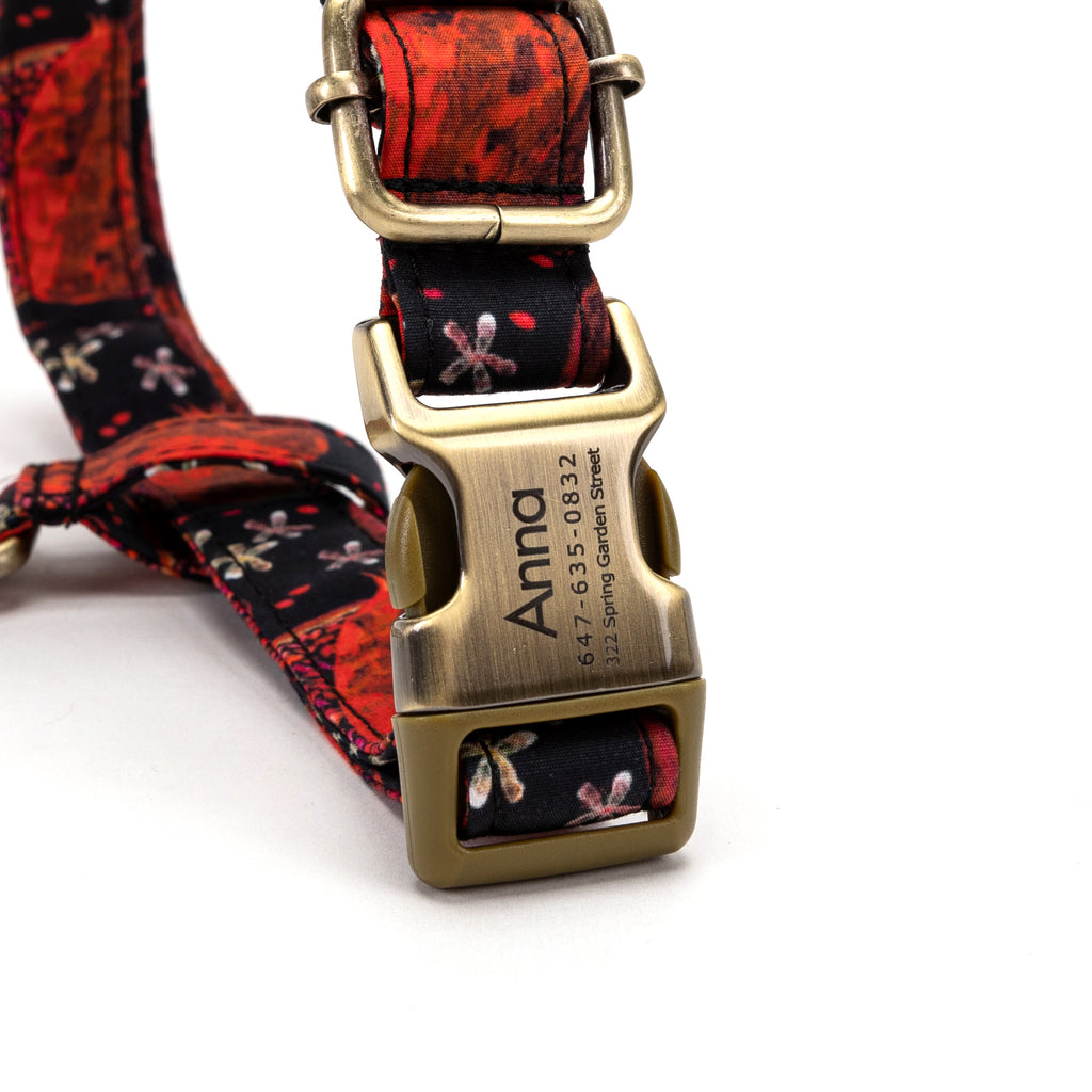 No Pull Dog Harness Pomegranate