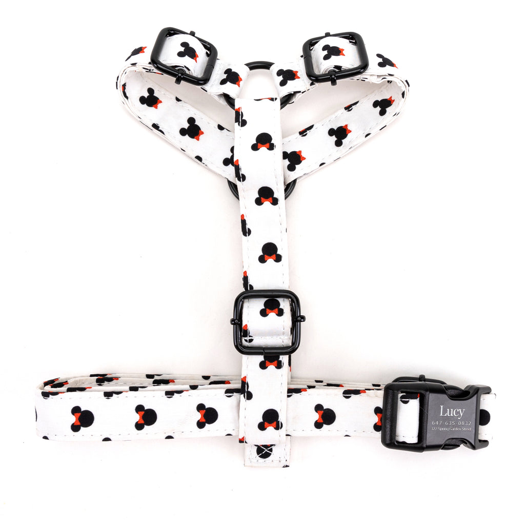 100% Cotton Adjustable No Pull Dog Harness Minnie top