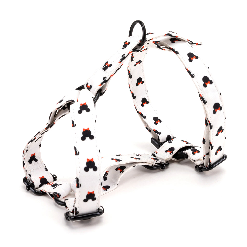 100% Cotton Adjustable No Pull Dog Harness Minnie side
