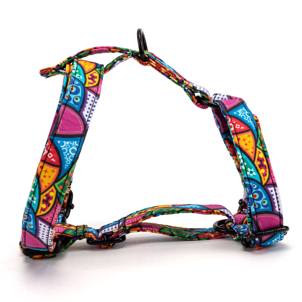 100% Cotton Adjustable No Pull Dog Harness Dream Fantasy MAIN