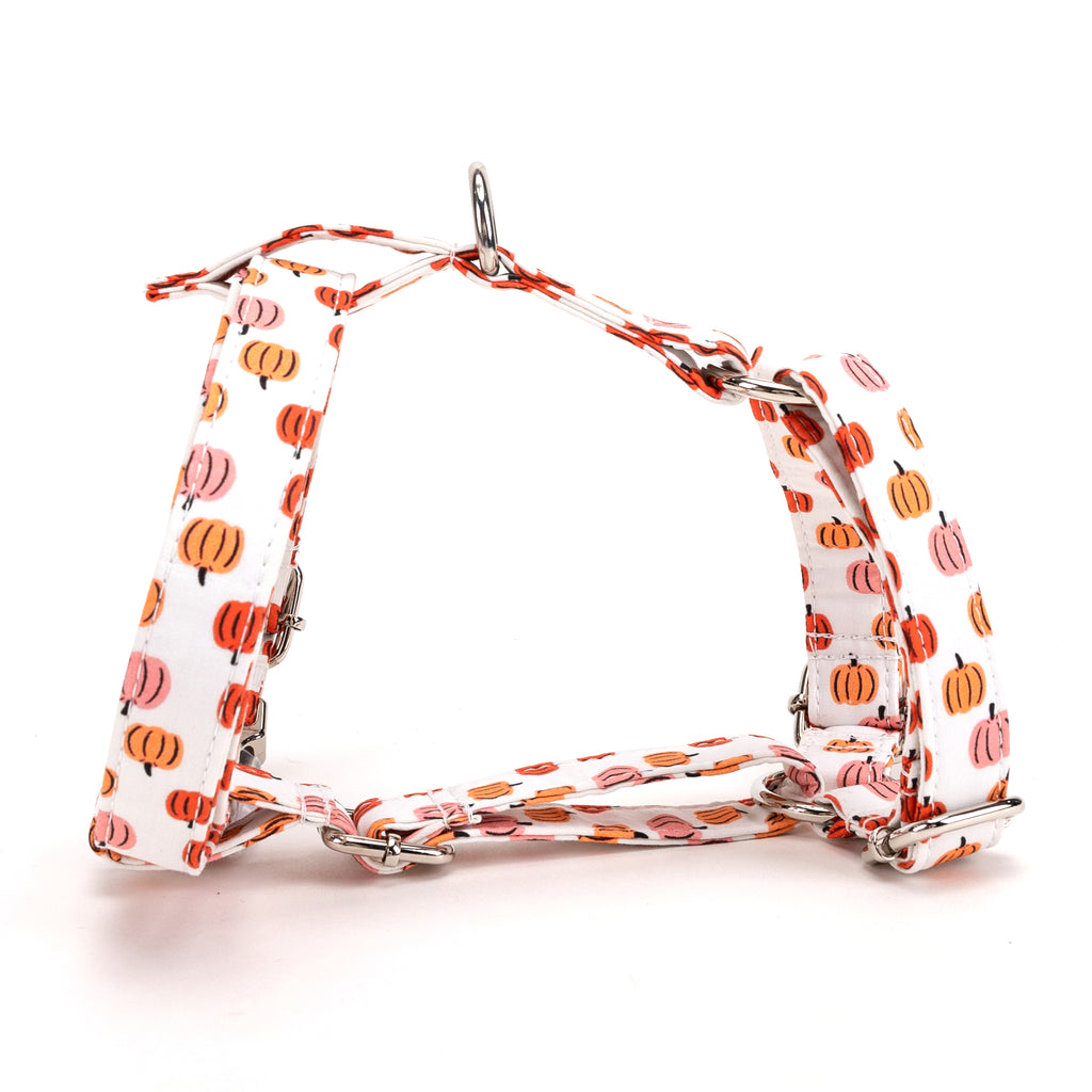 100% Cotton Adjustable No Pull Dog Harness   Love Halloween main